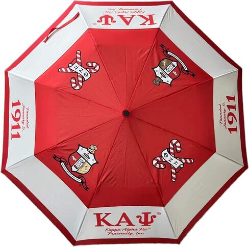 Kappa Alpha/Α Psi 2 Fold Collapsible Umbrella [Red] - ID#73872 in Kuwait