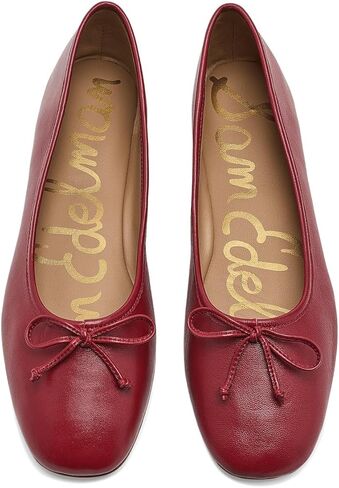 Sam Edelman Women's Alie Ballet Flat Deep Scarlet 7.5 M in Kuwait