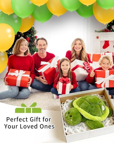 Cordless Heating Pad for Period Cramps Turtle Plush Toy Heated Stuffed Animal for Muscle Pain Portable with 10000mAh Power Bank 5 Temperature Settings with Auto Shut-Off Cute Gifts for Women Girls in Kuwait