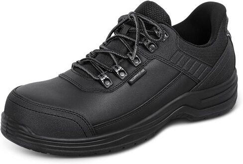 Orthofeet Men's Orthopedic Leather Slate Hands-Free Slip-on Work Boot in Kuwait