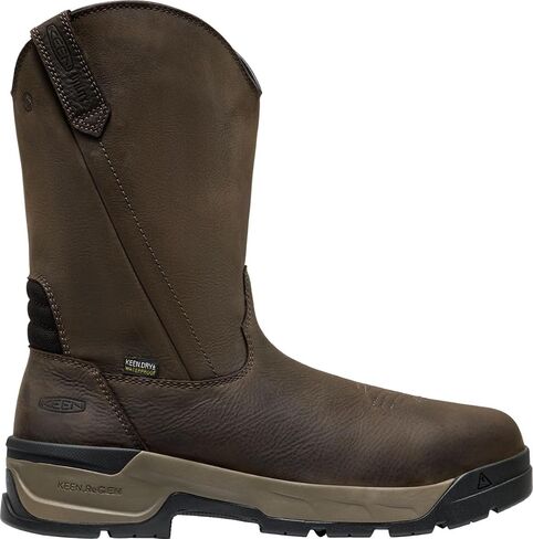 KEEN Utility mens Flatland Composite Toe Waterproof Leather Durable Construction Pull on in Kuwait