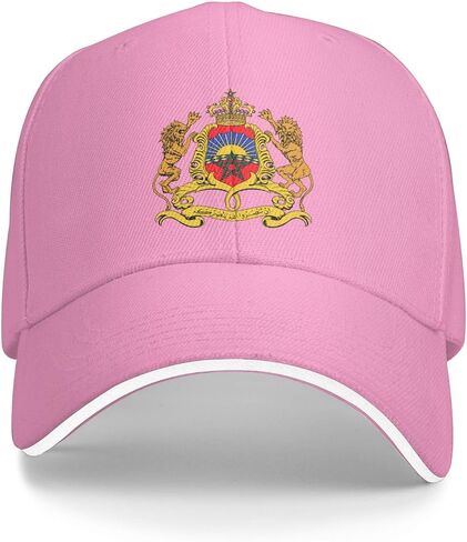 Morocco National Emblem Hat Support Morocco Coat of Arms Baseball Cap Moroccan Hat for Women Men in Kuwait