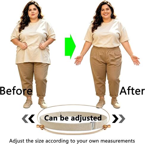Adjustable Crop Tuck Belt(23.6" to 75") Elastic Waist Band to Change The Style & Secure Sweaters & Tops, and Shirts in Kuwait