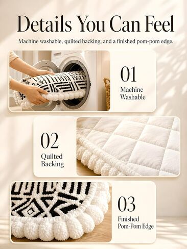 HANAHREUM Couch Covers for Sofa, Boho Aztec Western Dog Cover Washable, Non Slip Soft Thick Pet Couch Protector, Black White Pad for Loveseat & 2 Seater (Black White, 27.6"x70.9") in Saudi Arabia