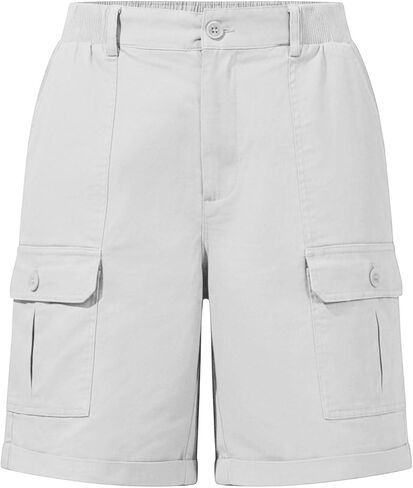 Mens Cargo Shorts Casual Lightweight Work Utility Shorts for Men with Multi Pockets Outdoor Summer Vacation Outfits in Saudi Arabia