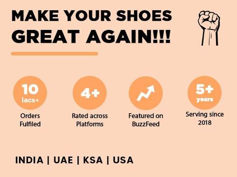 Shoe Mistri Shoe All Rounder Cleaner Spray, Quick Leather Cleaner, Liquid Cleaning Spray, Best for Suede, Nubuck, Canvas, Knit, Mesh and Most Other Absorbent Fabrics in Saudi Arabia