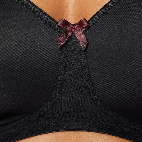Rosa Faia Fleur Womens Wireless Contour Bra, 32E, Black in Kuwait