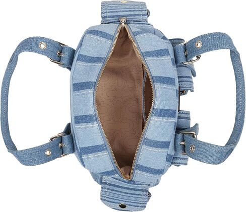 True Religion Denim Mini Satchel | Denim | Small Purses for Women with Utility Pockets | Cute Crossbody Bag | Womens Everyday Purse in Kuwait