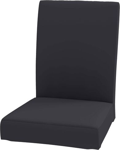 The Durable Henriksdal Chair Cover Width: 20.8" Replacement is Compatible with IKEA Dining Chair Cover Or Slipcover (Polyester Flax Beige) in Kuwait