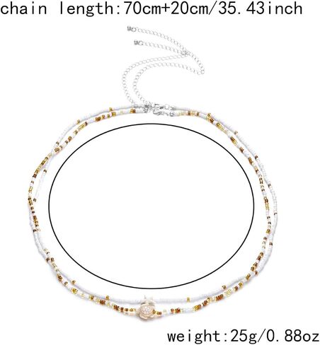 Starfish Shell Waist Chain for Women Layered Adjustable Belly Chain with Pearl Mermaid Seashell Boho Summer Beach Bikini Body Jewelry for Vacation & Festival in Kuwait