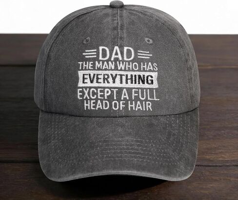 Dad Gifts, Father Day Christmas Birthday Gifts for Dad from Daughter Son, Adjustable Embroidered Baseball Cap in Saudi Arabia