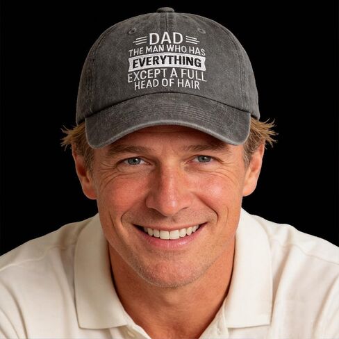 Dad Gifts, Father Day Christmas Birthday Gifts for Dad from Daughter Son, Adjustable Embroidered Baseball Cap in Saudi Arabia
