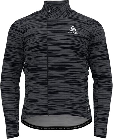 Odlo Men's Zeroweight Ceramiwarm Long Sleeve Zip Cycling Top in Kuwait