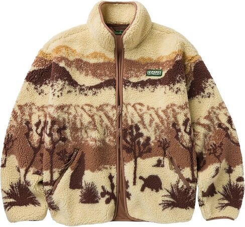High Pile Fleece with Full Zip, Joshua Tree Inspired in Kuwait