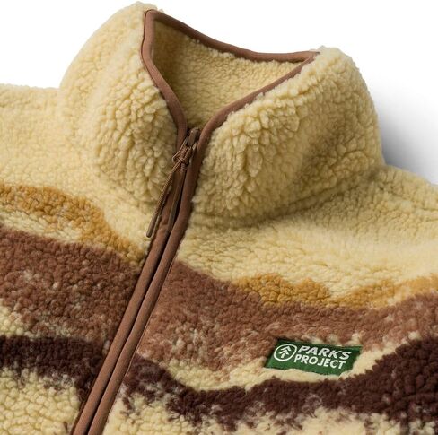 High Pile Fleece with Full Zip, Joshua Tree Inspired in Kuwait