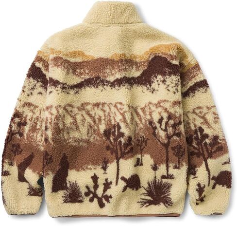 High Pile Fleece with Full Zip, Joshua Tree Inspired in Kuwait