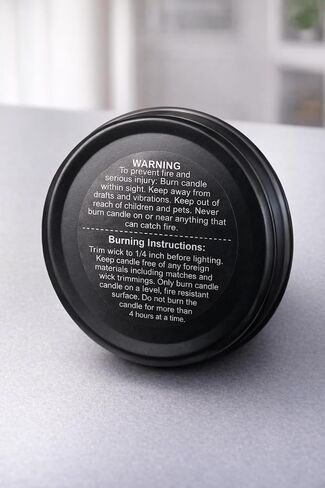 Peppermint & Eucalyptus 4 oz Soy Candle in Kuwait