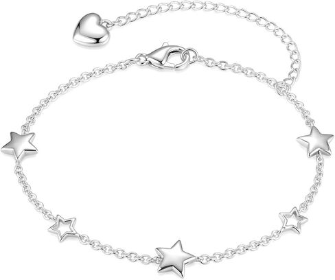 Dainty Star Bracelet for Women Adjustable Star Charm Bracelets Stars Jewelry Gift for Mom, Wife, Friends in Kuwait