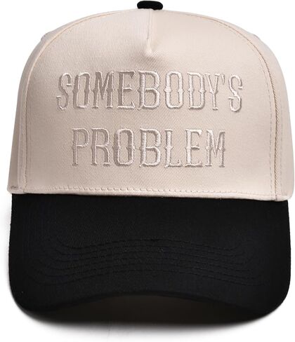 قبعات سائقي الشاحنات المضحكة للنساء والرجال - قبعة Snapback من القماش القطني العتيق قابلة للتعديل - رعاة البقر، ضعها على قبعة عصرية، لطيفة ومضحكة in Kuwait