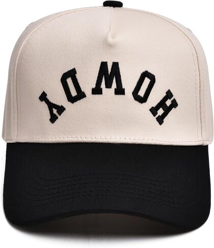 قبعات سائقي الشاحنات المضحكة للنساء والرجال - قبعة Snapback من القماش القطني العتيق قابلة للتعديل - رعاة البقر، ضعها على قبعة عصرية، لطيفة ومضحكة in Kuwait