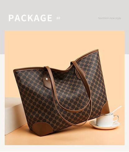 Crocodile-embossed crossbody bag with brown leather trim, classic pattern design, multiple compartments, professional-style zip-up shoulder bag，vintage purse in Kuwait