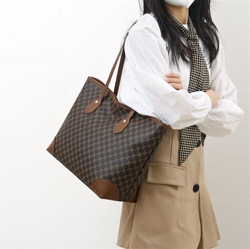 Crocodile-embossed crossbody bag with brown leather trim, classic pattern design, multiple compartments, professional-style zip-up shoulder bag，vintage purse in Kuwait