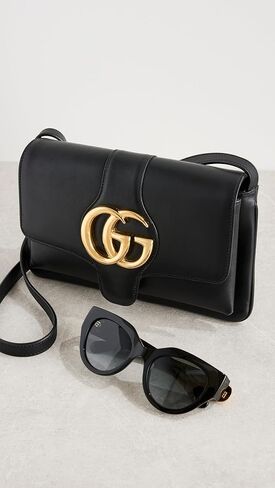 Women's Pre-Loved Gucci Marmont Shoulder Bag GG, Calfskin in Saudi Arabia