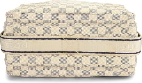 Louis Vuitton Pre-loved Damier Azur Naviglio, White in Saudi Arabia