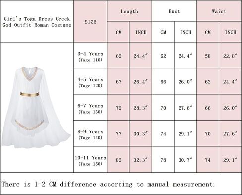 Girl's Toga Dress Greek God Outfit Roman Robe Cosplay Halloween Costume Accessories Set in Saudi Arabia
