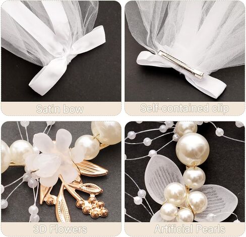 5 Pcs First Communion Veils Set 1st Communion Accessory Floral Wreath Faux Pearl Cross Bracelet White Bowknot Gloves Lace Trim Socks for Ceremony Wedding Party in Saudi Arabia