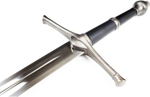Knight Collections Medieval Crusader High Carbon Alloy Blade Prop with Scabbard for LARP Cosplay Events, Metal Pommel and Guard Display Costume Accessory in Saudi Arabia
