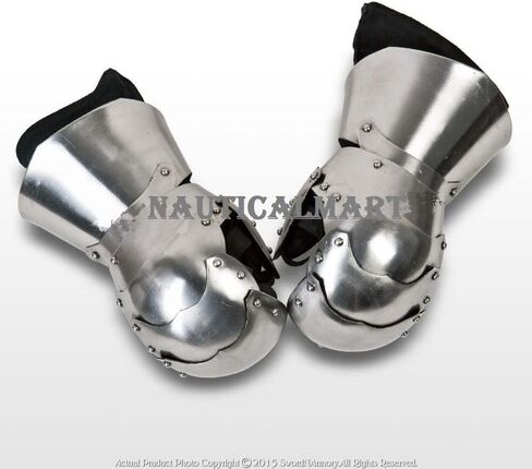 NauticalMart العصور الوسطى درع المعركة صدفي القفاز القفازات SCA LARP in Kuwait