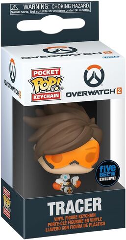 فانكو بوب! سلسلة مفاتيح: Overwatch 2 - حلقة مفاتيح جديدة من Tracer - شخصية صغيرة قابلة للجمع - حشو تخزين - فكرة هدية - بضائع رسمية - محبي ألعاب الفيديو - ديكور حقيبة الظهر in Kuwait