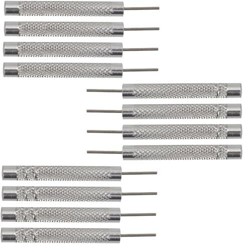 12 Pack Watch Bands Punch Needle Watch Band Pin Remover Metal Watch Strap Punch Pin Watch Link Removal Tool for Watches Bands Adjustment Metal Link Bracelet Sizing Removing 0.8mm 0.9mm 1mm in Saudi Arabia