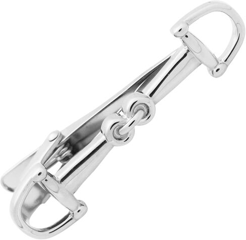 Horse Bit Tie Clip Tie Bar Silver Gold in Kuwait
