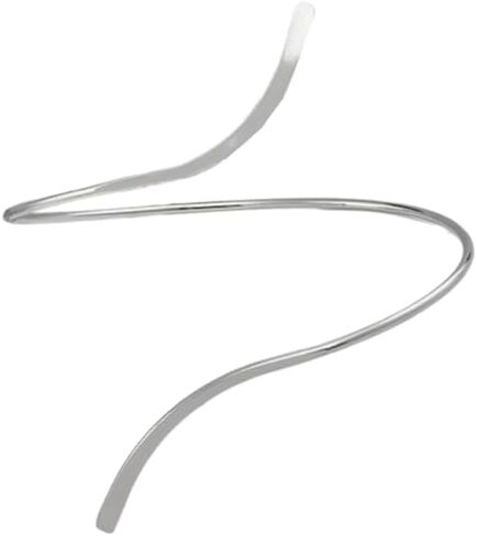 tenghong2021 Simple Linear Anklet Geometry Coil Band Cuff Bangle Bracelet Armband Boho Jewelry for Women in Kuwait
