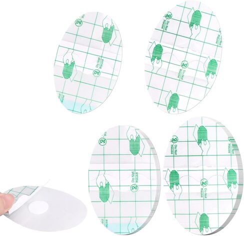 120pcs Waterproof Ear Stickers for Swimming & Shower, Single-Use Hypoallergenic Ear Covers with Cotton Plugs Swim Patches Caps for Bath Surfing Snorkeling Water Sports Protection (40 Small+80 Large) in Kuwait