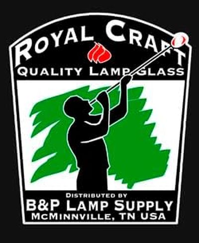B&P Lamp® 1 1/4 بوصة × 2 3/4 بوصة مدخنة مصباح زجاجي شفاف على طراز Pixie Night للإضاءة ذات الطراز العتيق والعتيق in Kuwait