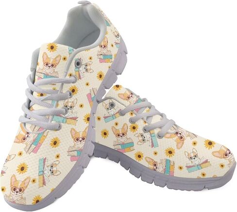 Jeiento Lace Up Sport Running Shoes for Women Women Animal Pattern Athletic Walking Sneakers Slip Resistant Jogging Footwear in Kuwait