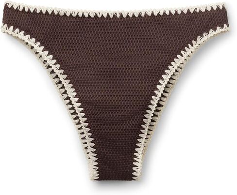 بدلة سباحة نسائية برازيلية عالية الخصر من CALZEDONIA مطرزة بلونين in Kuwait