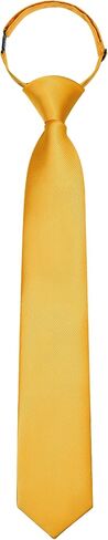 GUSLESON Pre-Tied Tie for Boys Solid Color Kids Adjustable Necktie for Age 8-12 Wedding School Graduation in Saudi Arabia