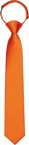 GUSLESON Pre-Tied Tie for Boys Solid Color Kids Adjustable Necktie for Age 8-12 Wedding School Graduation in Saudi Arabia