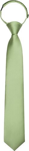 GUSLESON Pre-Tied Tie for Boys Solid Color Kids Adjustable Necktie for Age 8-12 Wedding School Graduation in Saudi Arabia