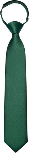 GUSLESON Pre-Tied Tie for Boys Solid Color Kids Adjustable Necktie for Age 8-12 Wedding School Graduation in Saudi Arabia