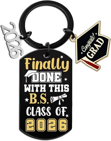 Class of 2026 Keychain Gift for Her Him Graduate, Meaningful for High School to PhD, 2026 Graduation Party Decorations in Saudi Arabia