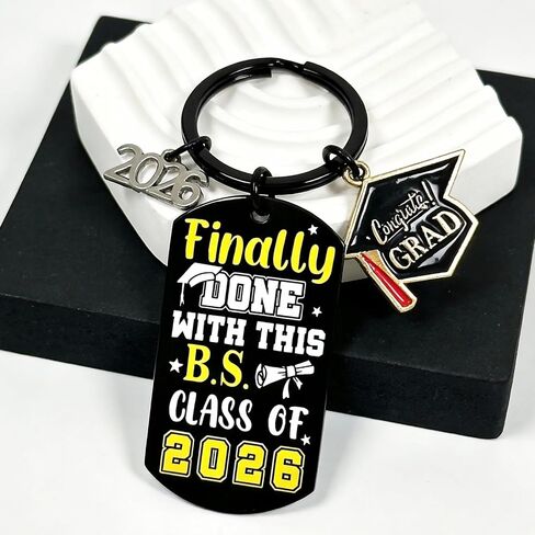 Class of 2026 Keychain Gift for Her Him Graduate, Meaningful for High School to PhD, 2026 Graduation Party Decorations in Saudi Arabia