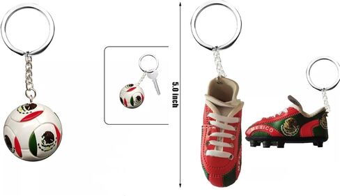MEXICO Flag Durable Bottle Opener Metal Keychain Mexican Souvenir Keyrings-7 Pack in Kuwait