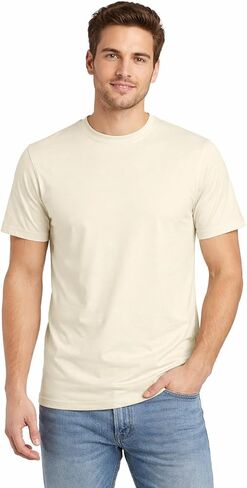 Tshirts Comfort Cotton Essential Mens T Shirts Crew Neck Regular Size Ultra Soft Classic Plain Tees in Saudi Arabia
