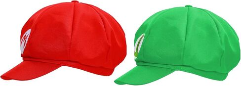 Anime Red & Green Hat Baseball Cap Suit- Octagonal Pattern for Halloween Cosplay Baseball Caps in Saudi Arabia