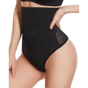 Thong Shapewear Tummy Control - High Waisted Body Shaper Panties Girdle Compression Stomach Shapewear Underwear in Saudi Arabia